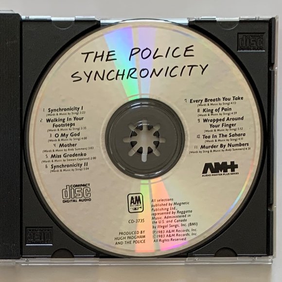 The Police - Synchronicity (CD, 1983, A&M Records) - Picture 4 of 8
